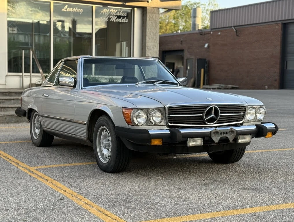 Mercedes-Benz SL 380* CABRIO* HARDTOP* КОЖА* AUTO* , снимка 2 - Автомобили и джипове - 55540027