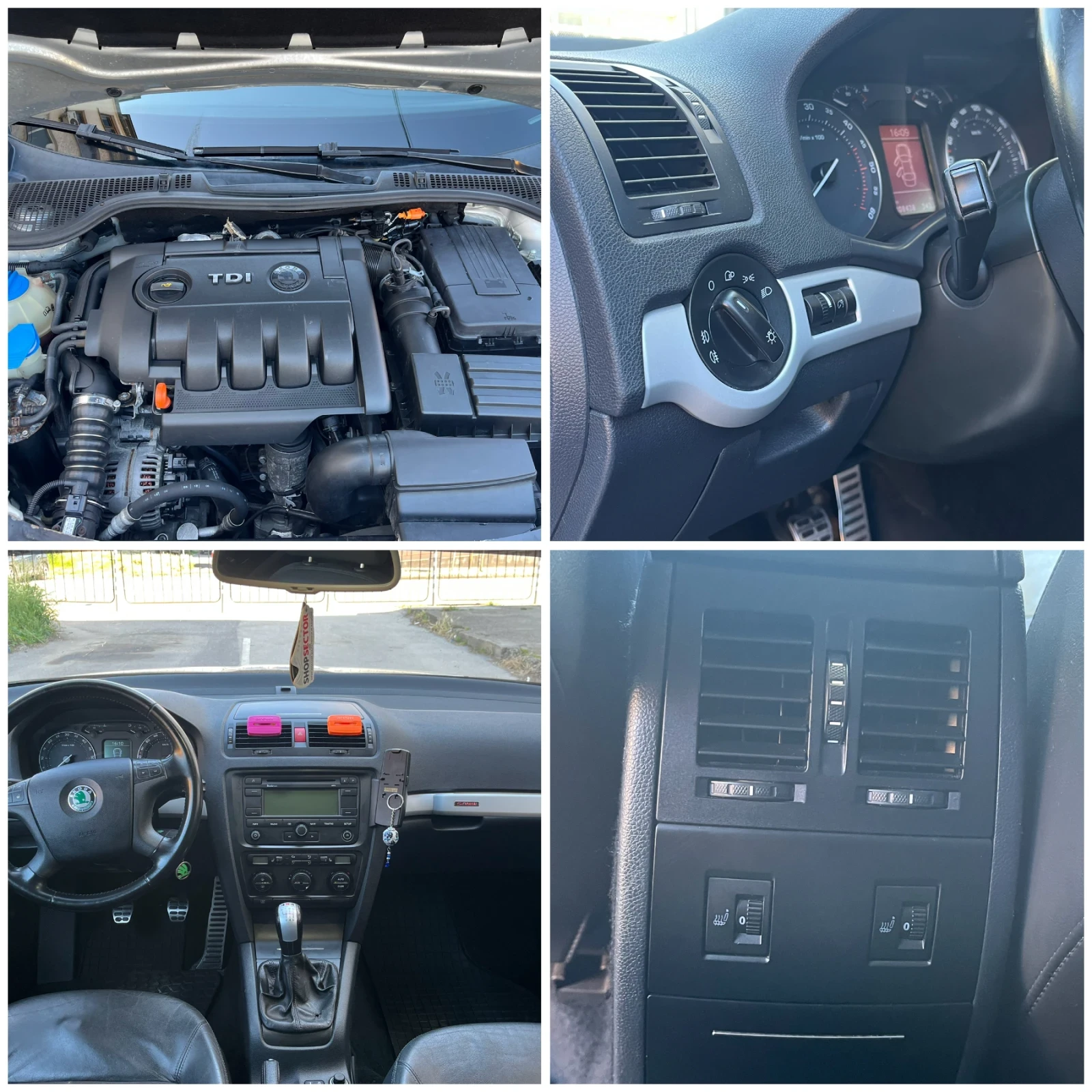 Skoda Octavia Skoda-Octavia-Scout-2.0TDI-140-BMM-XENON, снимка 13 - Автомобили и джипове - 55751354