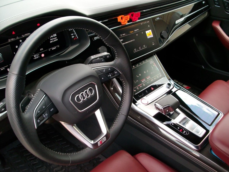 Audi SQ8 4.0 TDI-FULL EKSTRI * MATRIX * 360 * TV * HEAD UP , снимка 9 - Автомобили и джипове - 46398634