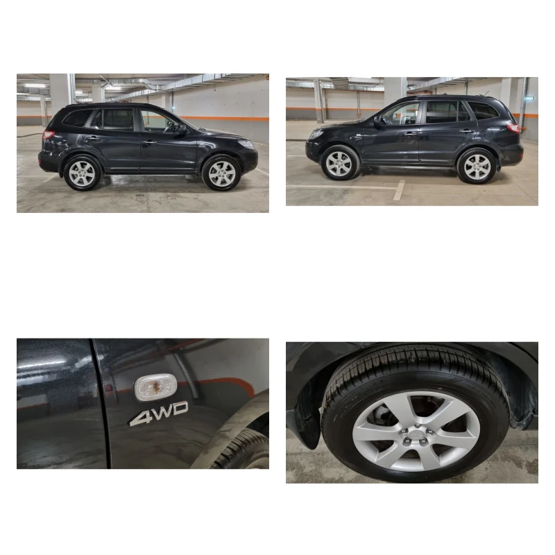 Hyundai Santa fe 2.2crdi 4x4 7 места, снимка 14 - Автомобили и джипове - 49578213