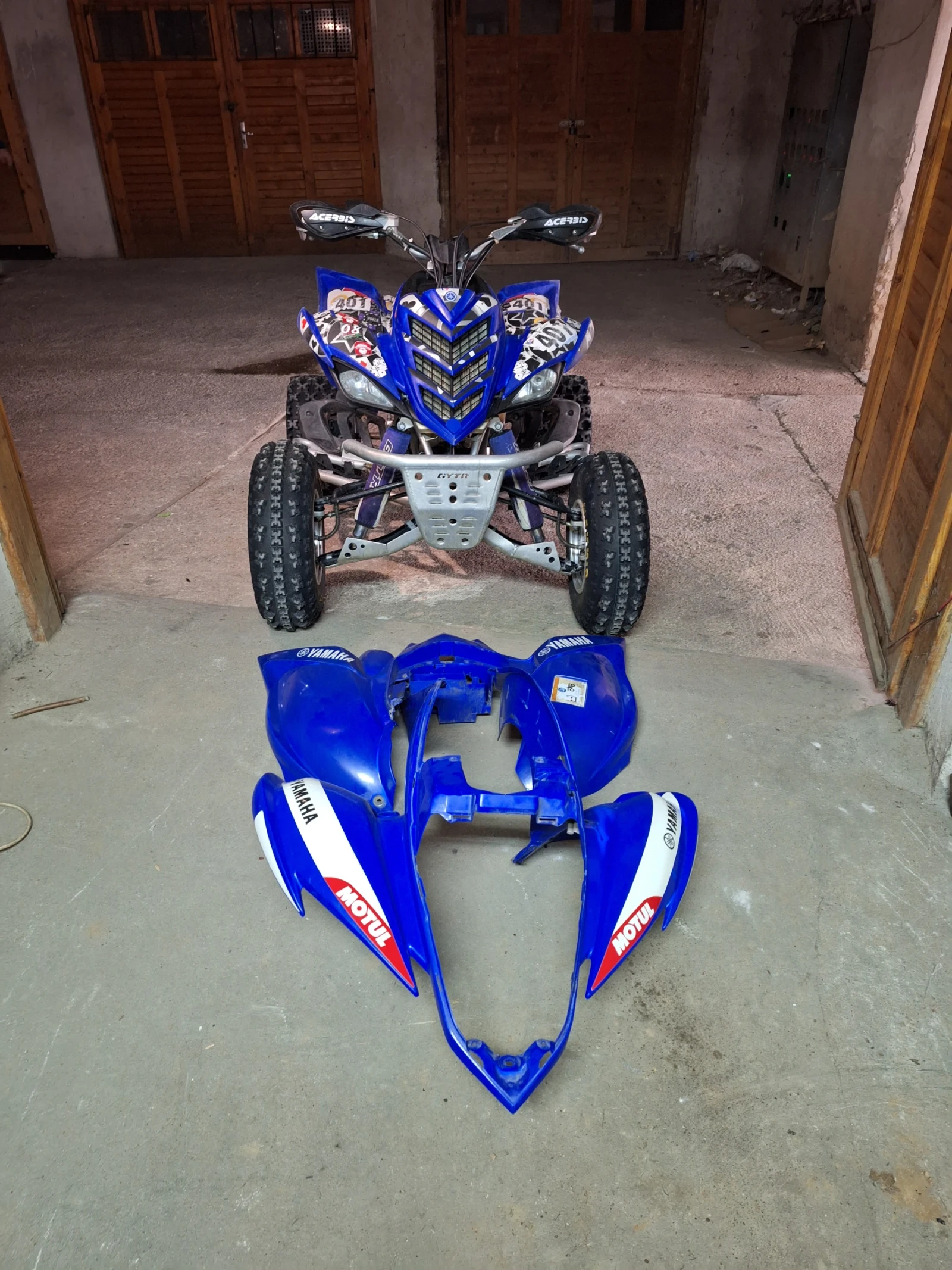 Yamaha Raptor 700+ к-кт спойлери - изображение 4