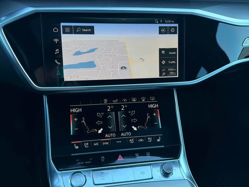 Audi A6 2019 TECHNIK QUATTRO * БЕЗ ПЪРВОНАЧАЛНА ВНОСКА* , снимка 11 - Автомобили и джипове - 53185923