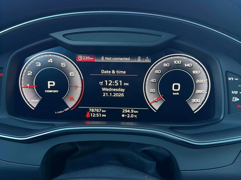 Audi A6 2019 TECHNIK QUATTRO * БЕЗ ПЪРВОНАЧАЛНА ВНОСКА* , снимка 10 - Автомобили и джипове - 53185923