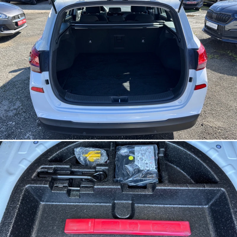 Hyundai I30 SW 1.4i Автоматик, Внос ШВЕЙЦАРИЯ!PDC, LED, LDA, Т, снимка 17 - Автомобили и джипове - 53536824