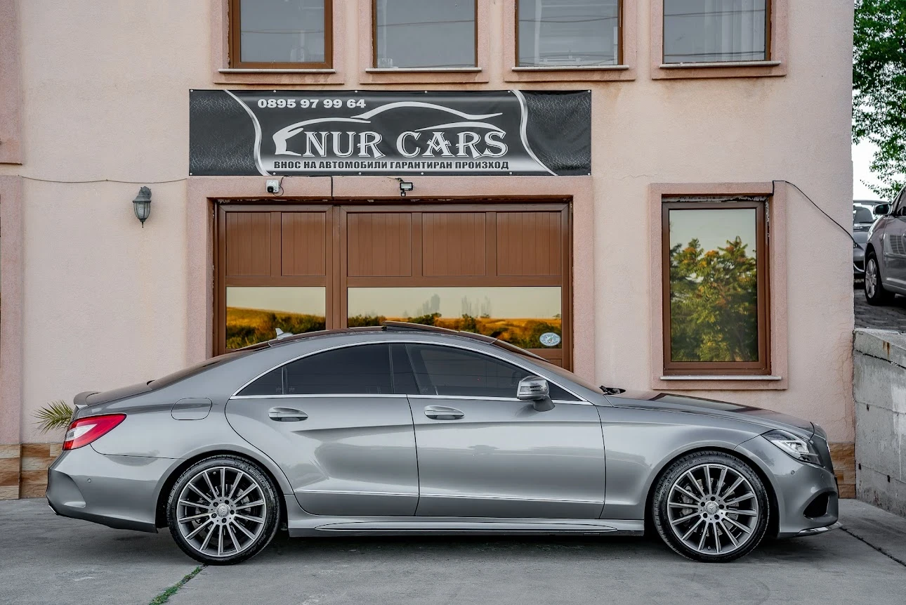 Mercedes-Benz CLS 350 ДИСТРОНИК/KEYLESS/ОБДУХВАНЕ/HARMAN KARDON/ ШИБИДАХ, снимка 2 - Автомобили и джипове - 55123655