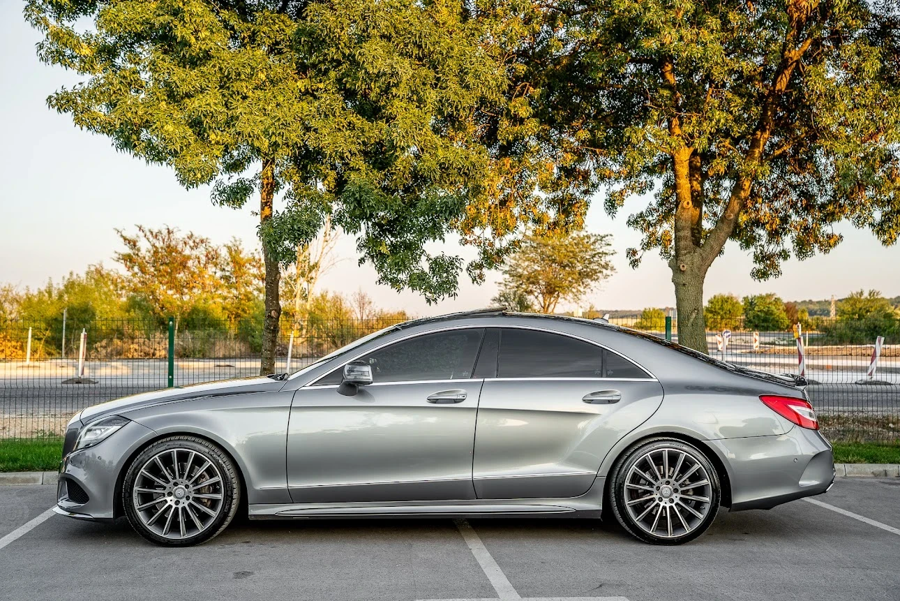 Mercedes-Benz CLS 350 ДИСТРОНИК/KEYLESS/ОБДУХВАНЕ/HARMAN KARDON/ ШИБИДАХ, снимка 2 - Автомобили и джипове - 55123655