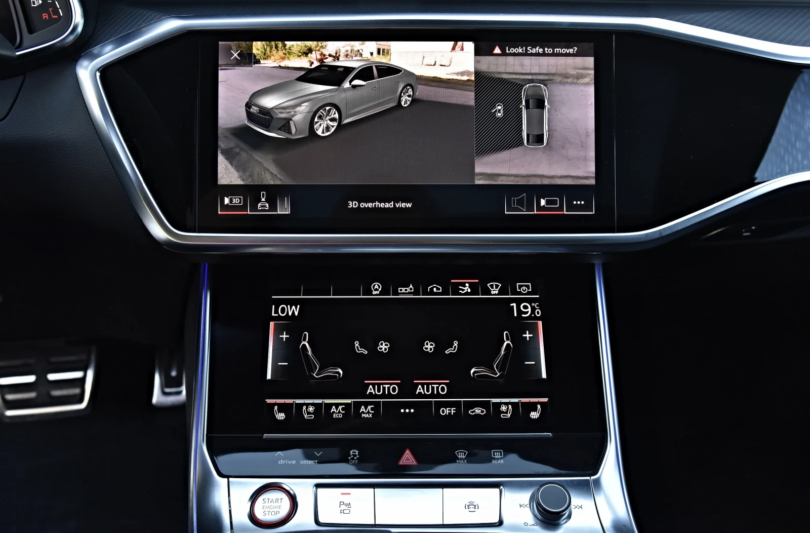 Audi Rs7 4.0TFSI 2xCARBON B&O EXCLUSIVE CERAMIC PANO305KM/H, снимка 12 - Автомобили и джипове - 55496783