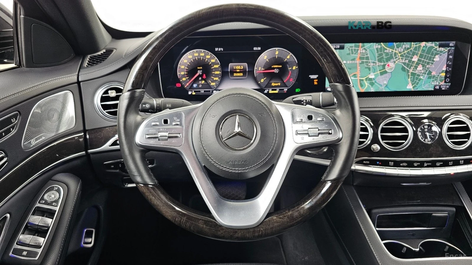 Mercedes-Benz S 350 КОЖА* ПОДГРЕВ* ОБДУХВ* BURMASTER* PANO* 360, снимка 13 - Автомобили и джипове - 55833849