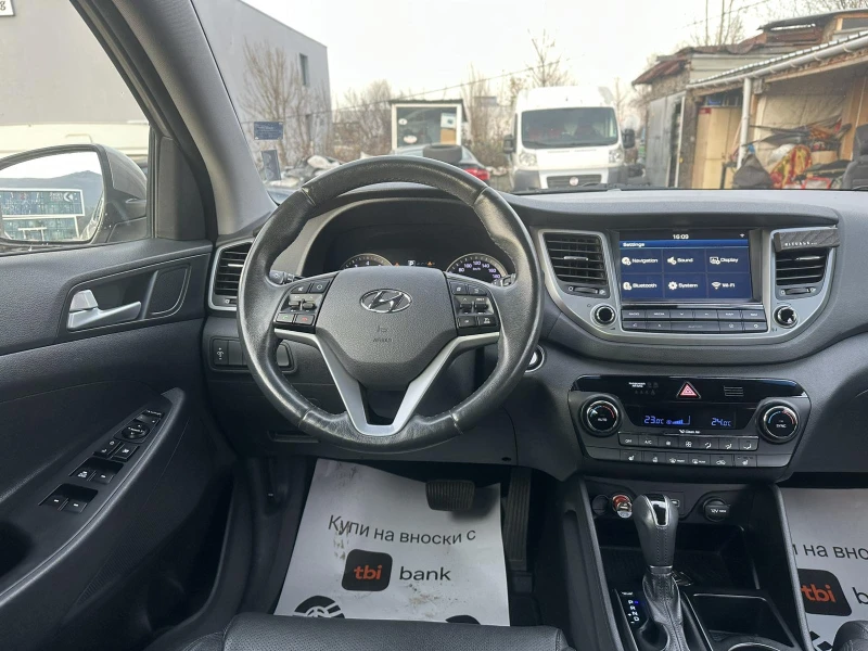 Hyundai Tucson 1.6T-GDI 4X4 Aвтоматик Бартер, снимка 11 - Автомобили и джипове - 52839530