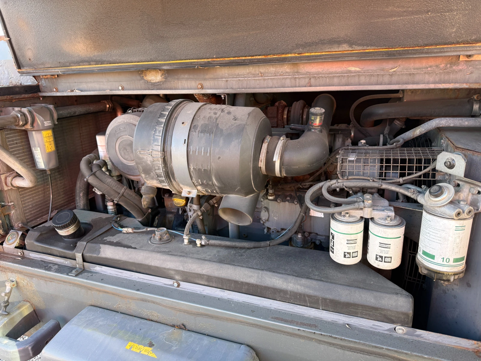 Компресори Atlas Copco XAHS 186, снимка 8 - Индустриална техника - 53837361