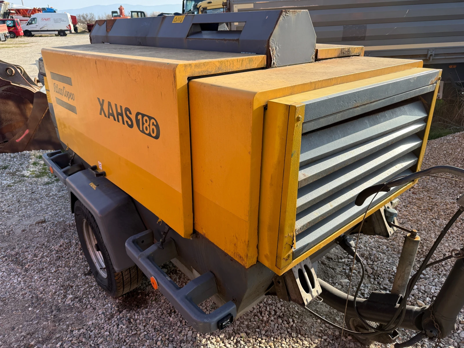 Компресори Atlas Copco XAHS 186, снимка 6 - Индустриална техника - 53837361