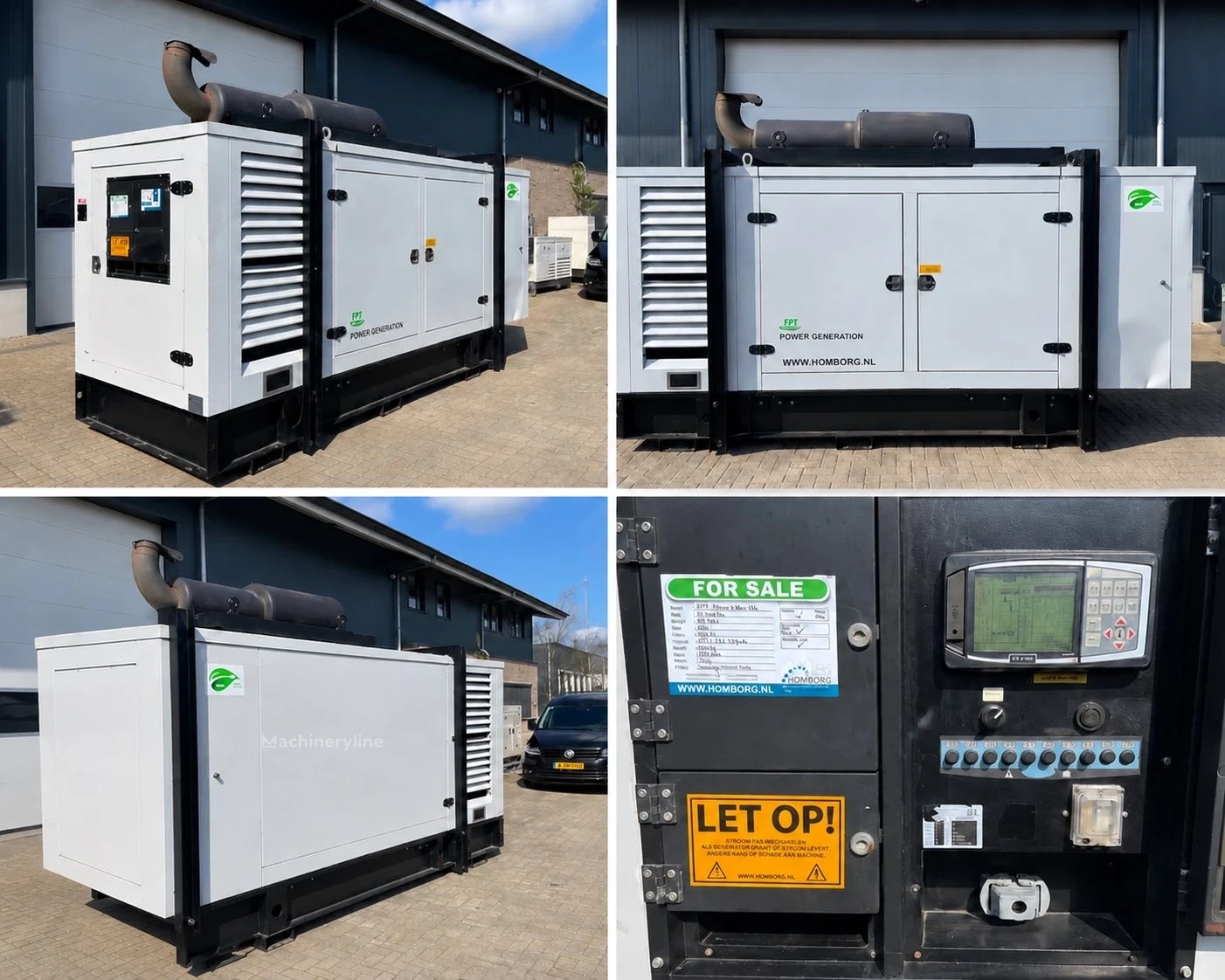 Допълнително оборудване Електроагрегат Iveco 440 kVA /352 kW Професион.Дизелов Генератор, снимка 2 - Индустриална техника - 54987389