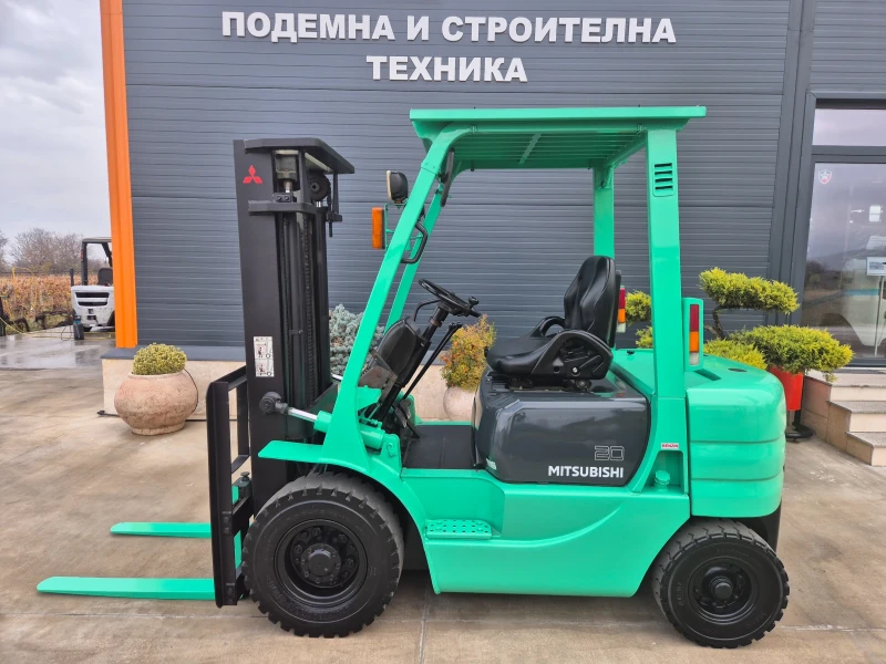 Мотокар Mitsubishi 2 ТОНА / ПЕРФЕКТЕН !, снимка 2 - Индустриална техника - 50296400