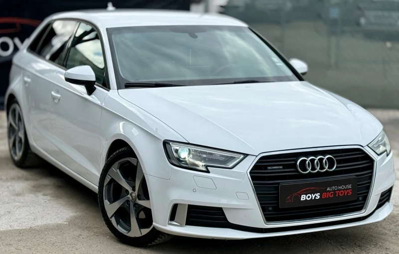 Audi A3 Facelift* 2.0TDI* Quattro* 4x4* БялаПерла* Navi* У