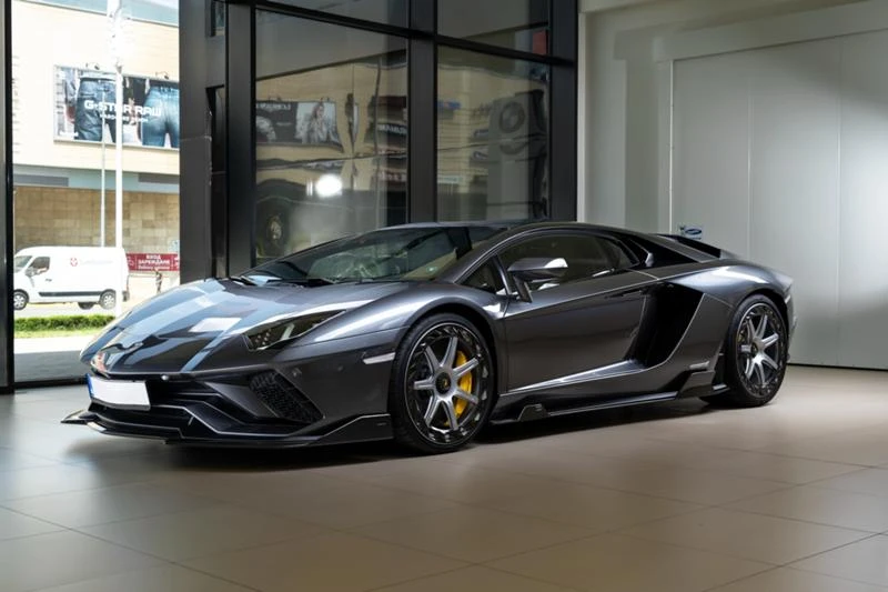 Lamborghini Aventador S LP740-4 Nero Design/Mansory, снимка 2 - Автомобили и джипове - 30814357