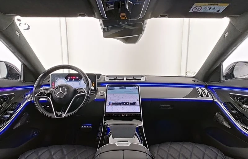 Mercedes-Benz S 500 AMG/LONG/ 4-MATIC/EXCLUSIV/ BURM/PANO/ TV/HEAD UP/ - изображение 8