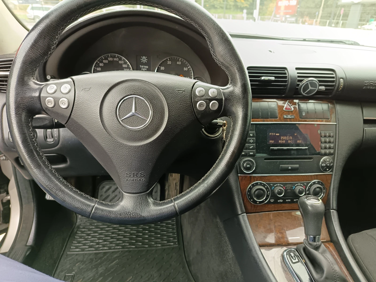 Mercedes-Benz C 200 КОМПРЕСОР ФЕЙСЛИФТ 2. 0 бензин 163кс , снимка 12 - Автомобили и джипове - 56229575