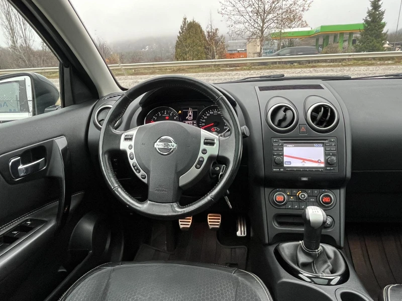 Nissan Qashqai FACE 1.6I 117кс АВТОПИЛОТ ПАНОРАМА NAVI ПОДГРЕВ, снимка 11 - Автомобили и джипове - 48214718