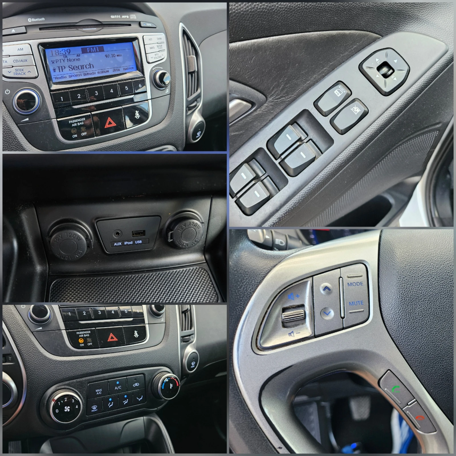 Hyundai IX35 2.0 Crdi 6skorosti/Klimatik/Euro5b, снимка 15 - Автомобили и джипове - 55277161