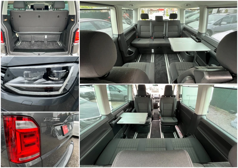 VW Multivan 2.0TDI 150k.c./LED/Серв. история/WV2ZZZ7HZHH172076, снимка 15 - Бусове и автобуси - 51835076