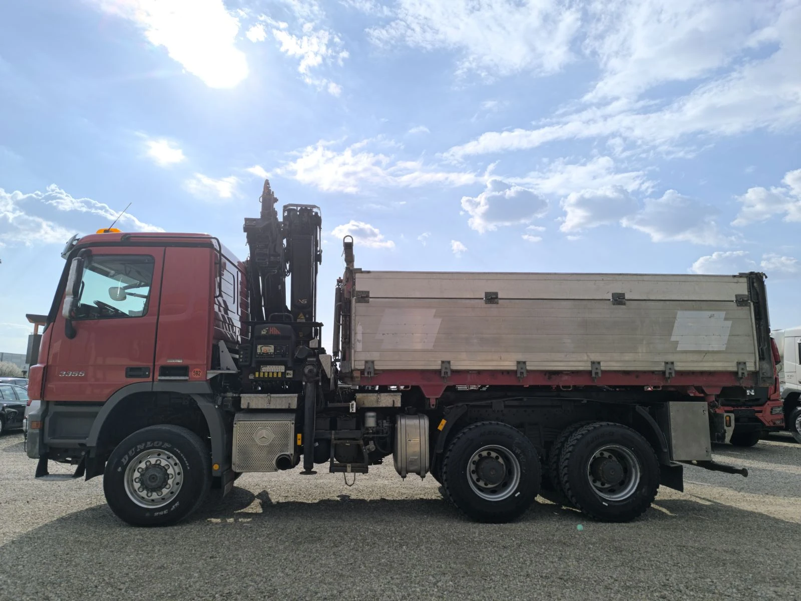 Mercedes-Benz Actros 3355 V8 6X6 HIAB 211 EP-5 HIPRO, снимка 4 - Камиони - 53975313