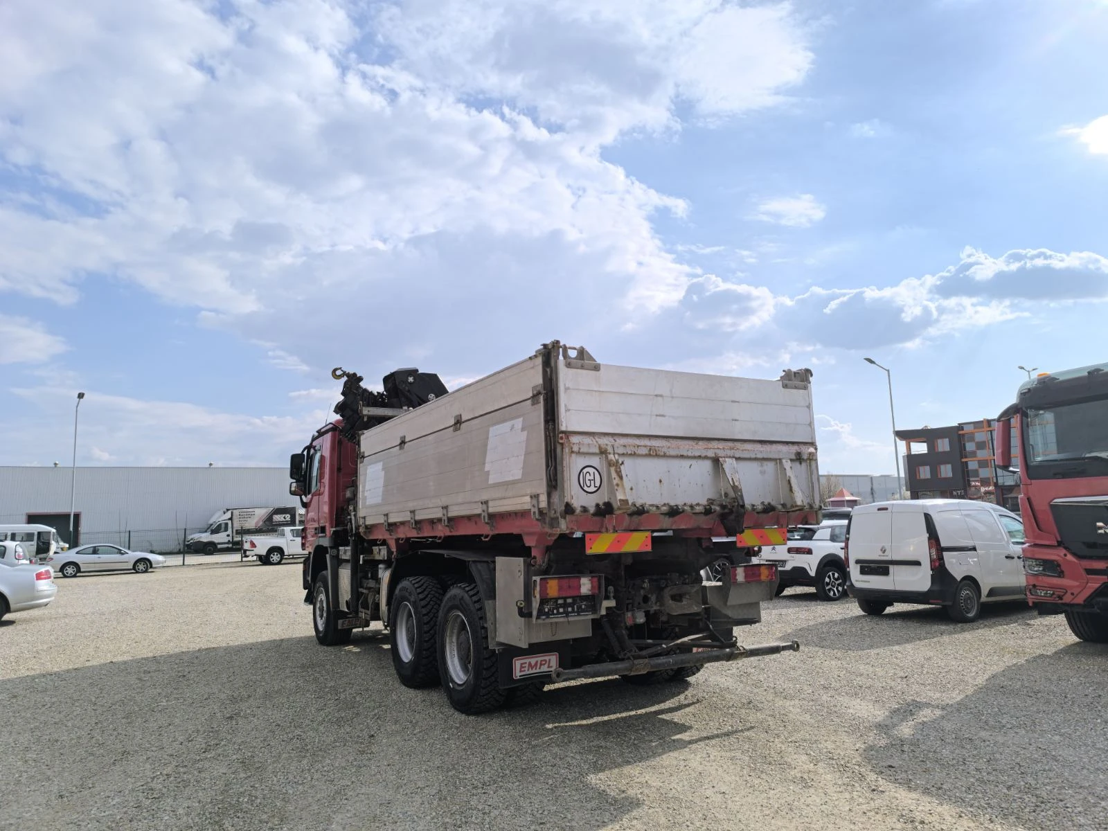 Mercedes-Benz Actros 3355 V8 6X6 HIAB 211 EP-5 HIPRO, снимка 5 - Камиони - 53975313