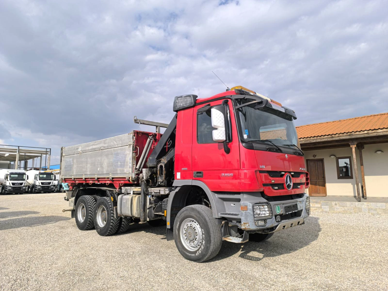 Mercedes-Benz Actros 3355 V8 6X6 HIAB 211 EP-5 HIPRO