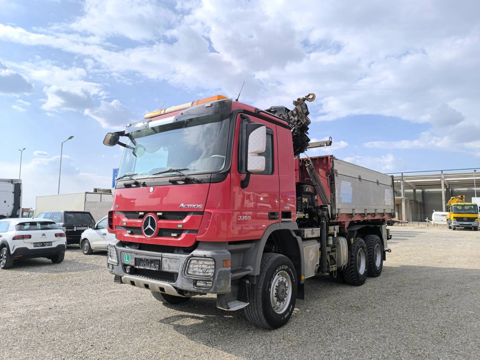 Mercedes-Benz Actros 3355 V8 6X6 HIAB 211 EP-5 HIPRO, снимка 3 - Камиони - 53975313