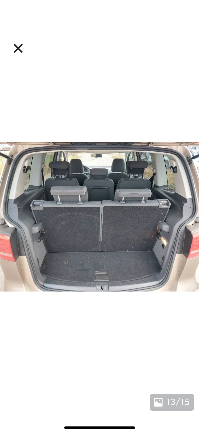 VW Touran 1.2 TSI 7местна перфектно състояние серв книжка | Mobile.bg — изображение 13