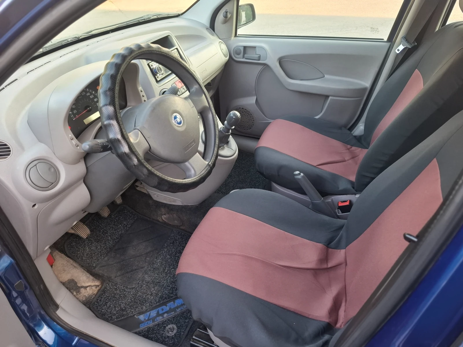 Fiat Panda 1.2i * ГАЗ * КЛИМАТИК * РЕГИСТРИРАН * ОБСЛУЖЕН *  - изображение 9
