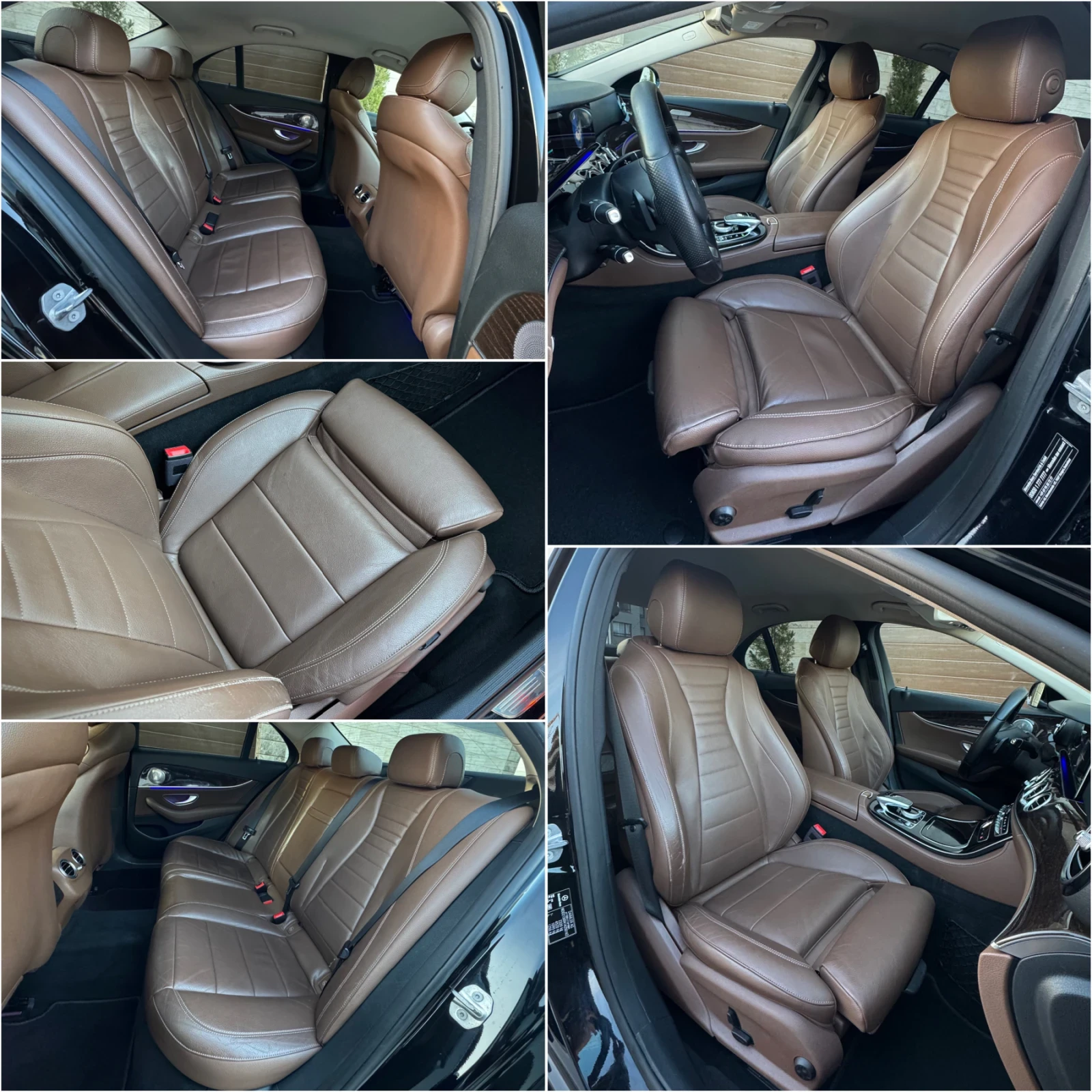 Mercedes-Benz E 220 9-G Widescreen EXCLUSIVE Swarovski 194к.с., снимка 10 - Автомобили и джипове - 53879293