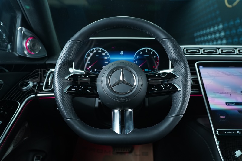 Mercedes-Benz S580 4M L *AMG*TV*FirstCl*BurmHighEnd*Pano*Headup, снимка 12 - Автомобили и джипове - 45218889