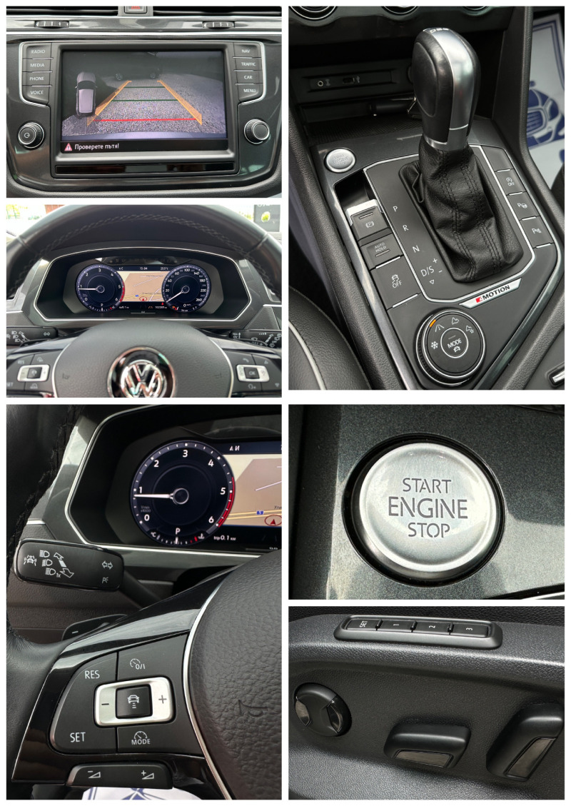 VW Tiguan 4motion* Панорама* Камера* Дистроник* Led* , снимка 11 - Автомобили и джипове - 46466501
