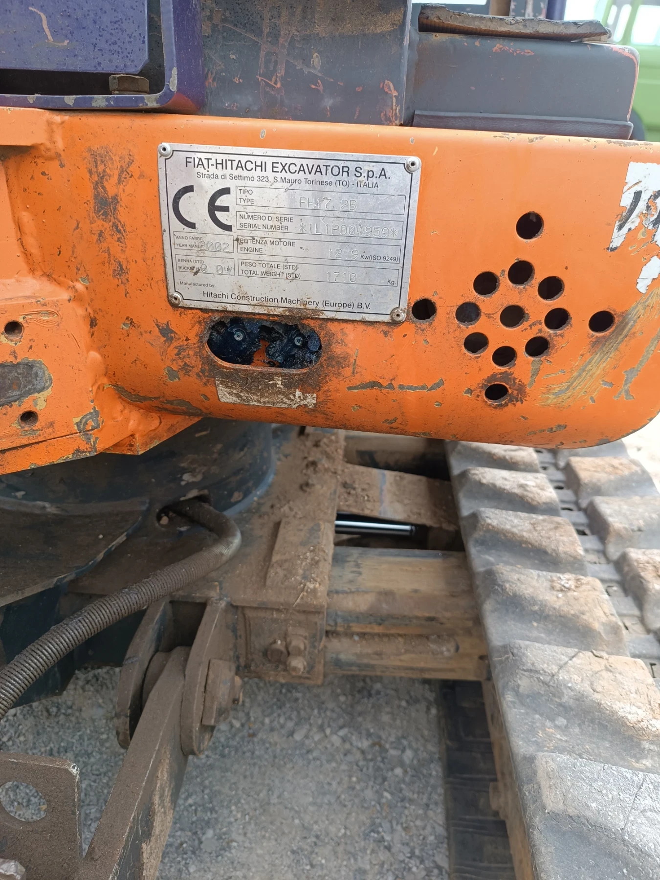 Багер FIAT Hitachi Fiat Hitachi , снимка 11 - Индустриална техника - 55035066