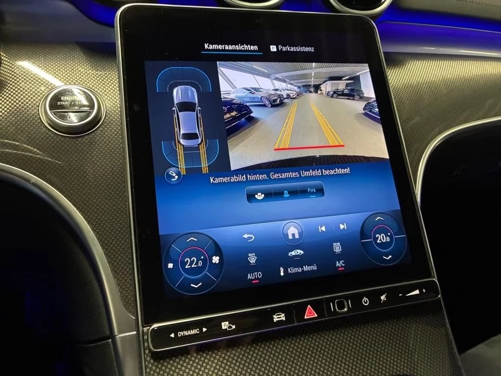 Mercedes-Benz C 300 d/ AMG/ NIGHT/ CAMERA/ KEYLESS/ , снимка 8 - Автомобили и джипове - 53871819