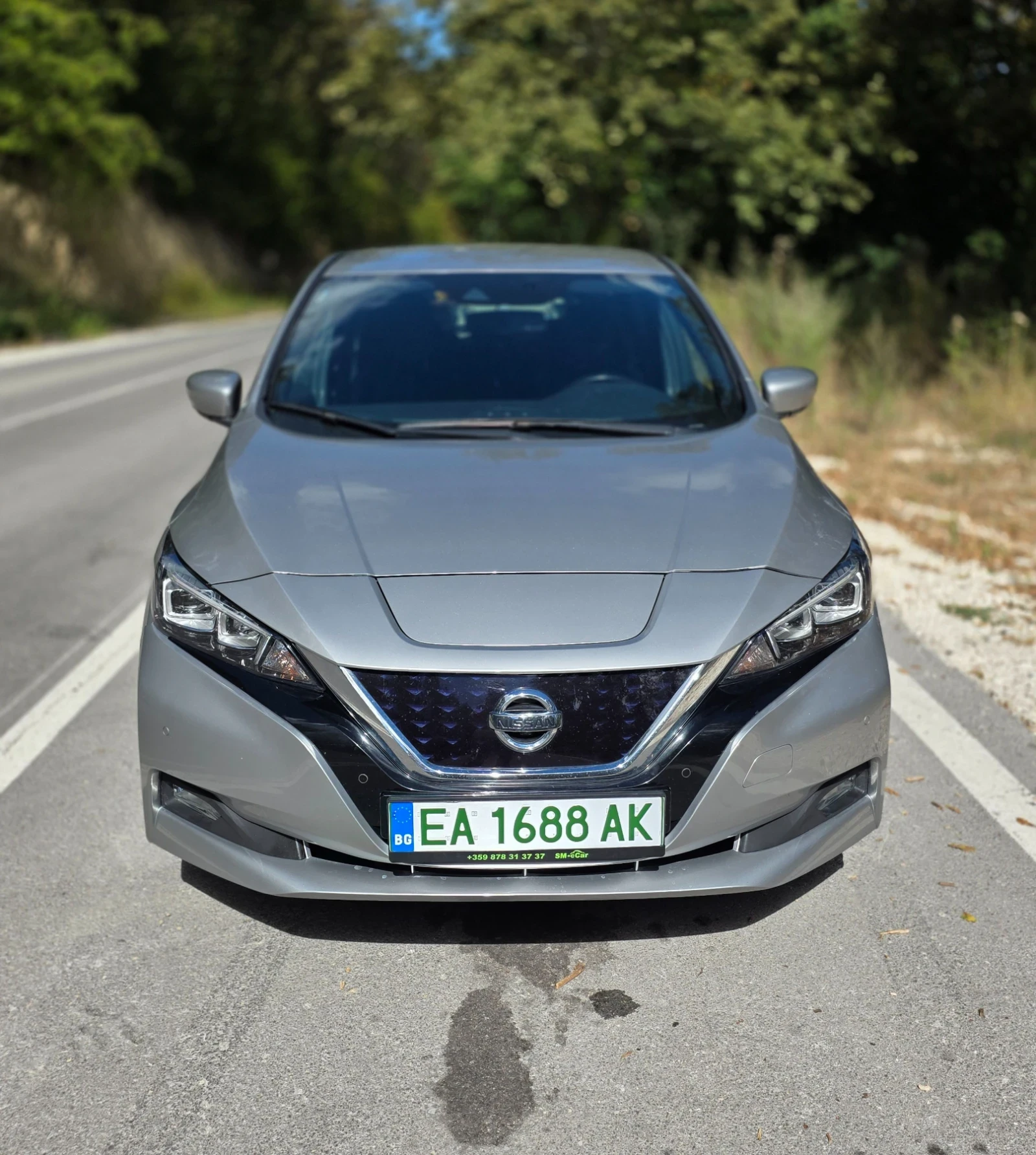 Nissan Leaf  Tekna най-високо ниво на оборудване 40kWh, снимка 2 - Автомобили и джипове - 56007929