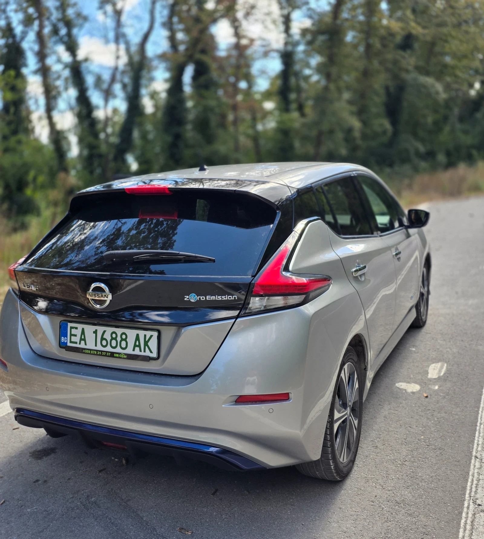 Nissan Leaf  Tekna най-високо ниво на оборудване 40kWh, снимка 6 - Автомобили и джипове - 56007929