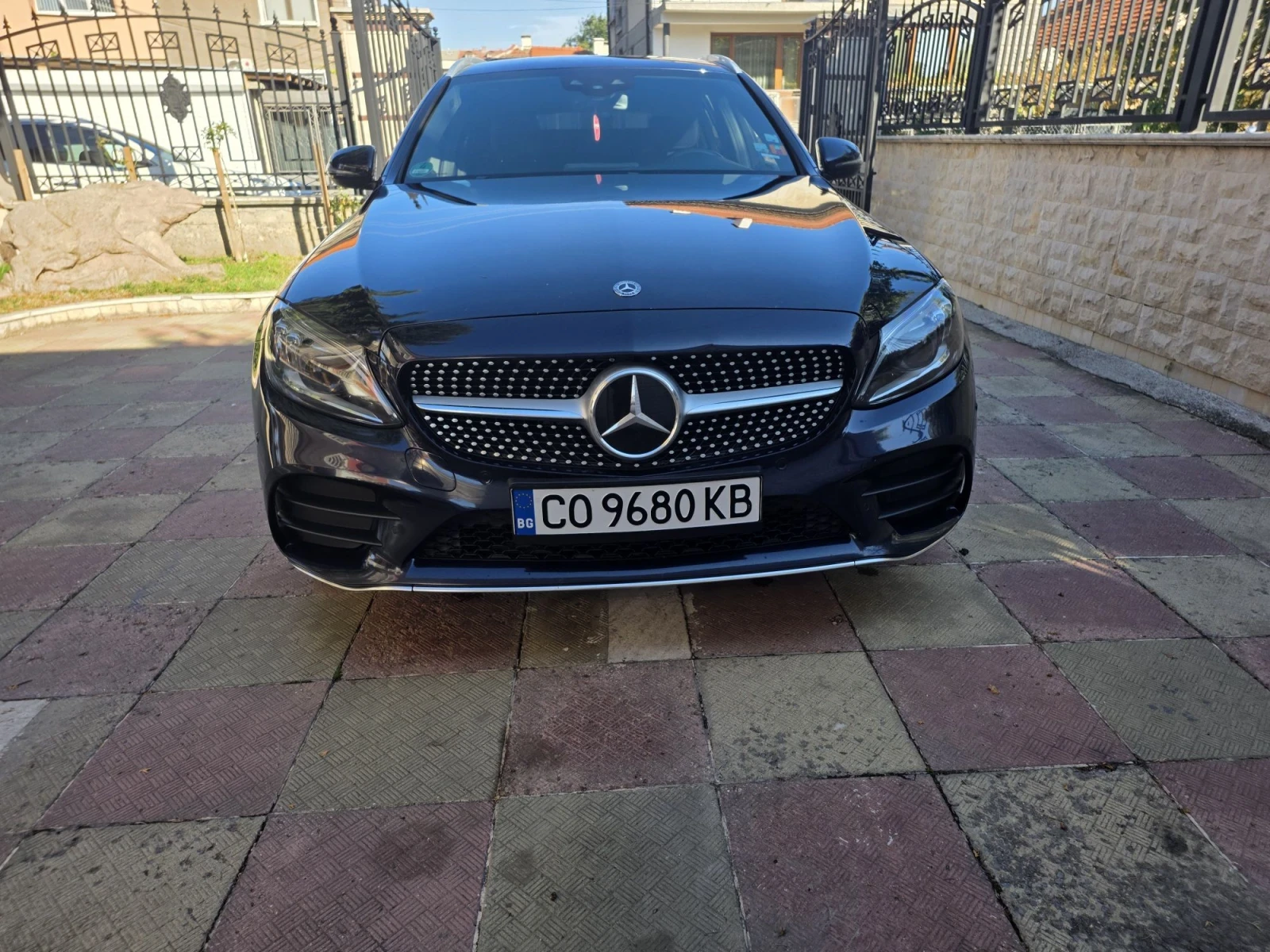 Mercedes-Benz C 220 C220d 9g tronic amg line 4 matic burmester
