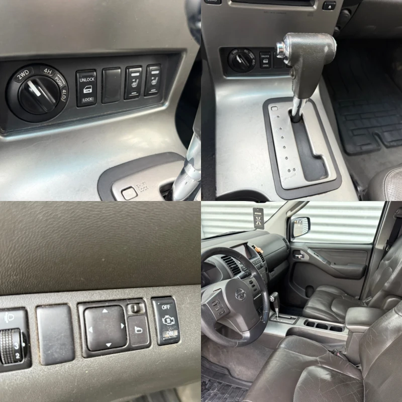 Nissan Navara 2, 5DCI+ 4x4+ Automatic+ Подгрев+ Кожа+ Euro4, снимка 15 - Автомобили и джипове - 53093123
