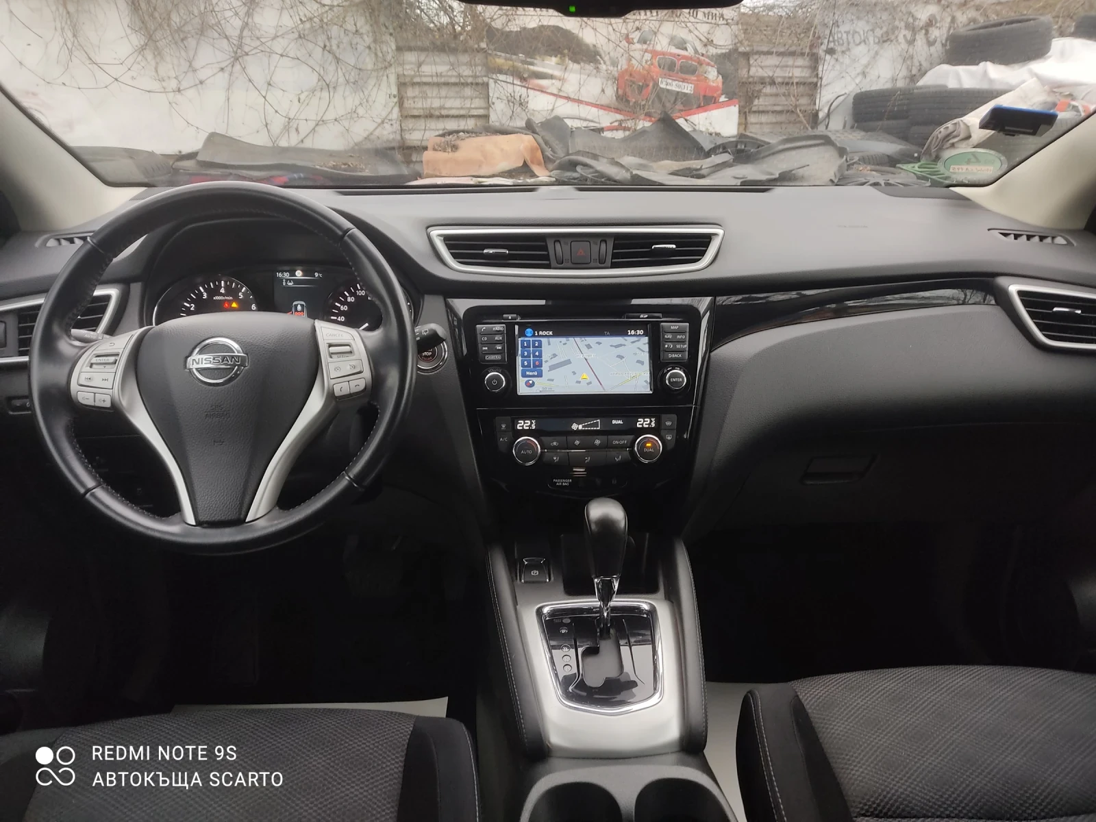 Nissan Qashqai 1.2/116кс, автоматик, 2017г., 360 камера , снимка 11 - Автомобили и джипове - 53951325