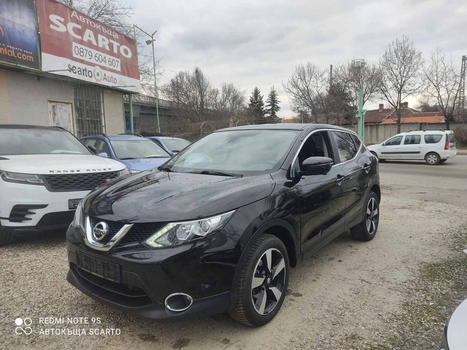Nissan Qashqai 1.2/116кс, автоматик, 2017г., 360 камера , снимка 3 - Автомобили и джипове - 53951325