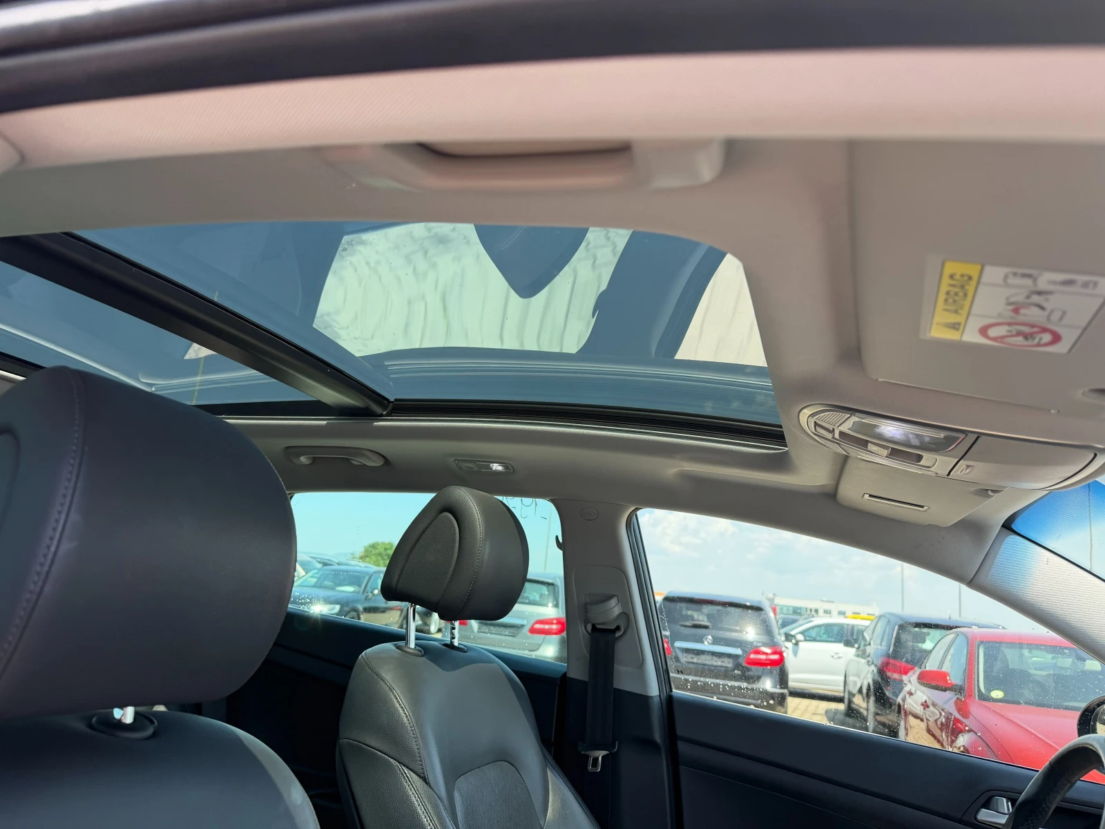 Hyundai Tucson 1.6TGDI 4WD AVTOMAT/PANPRAMA/KOJA/NAVI EURO 6, снимка 12 - Автомобили и джипове - 55091159