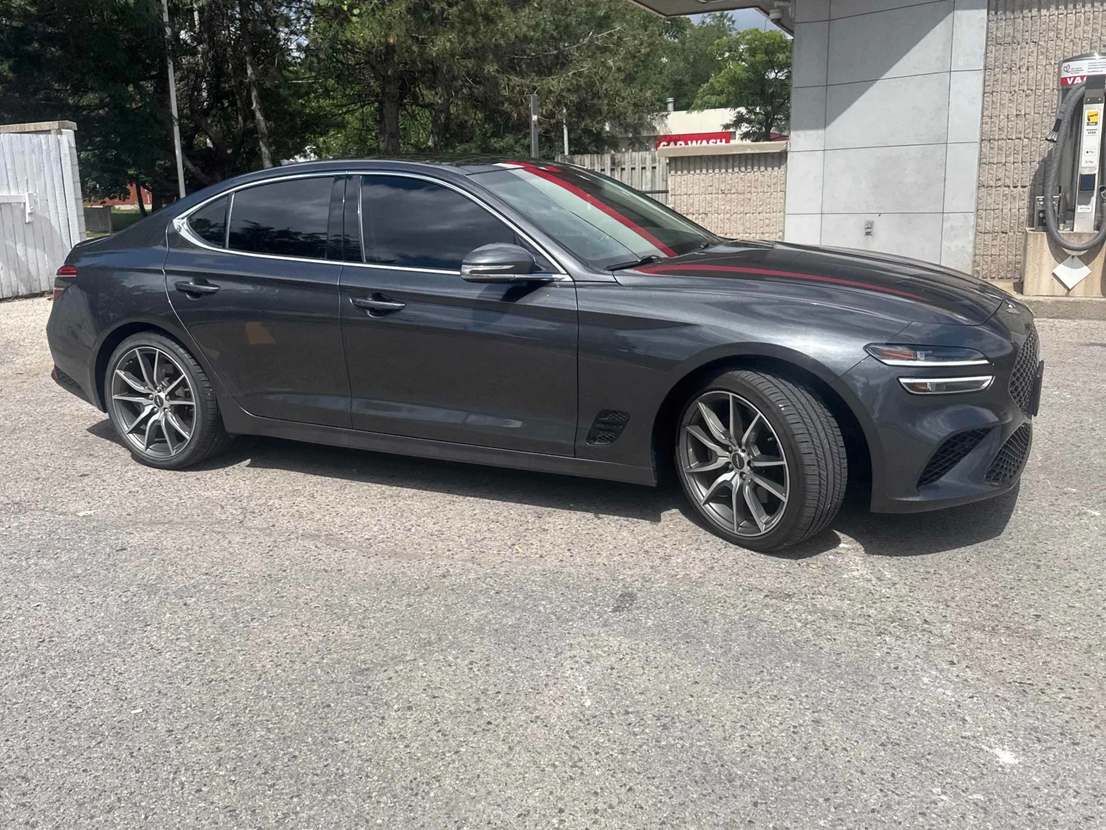 Genesis G70 * 3.3T Advanced * АВТОКРЕДИТ БЕЗ ПЪРВОНАЧАЛНА * , снимка 3 - Автомобили и джипове - 55888491