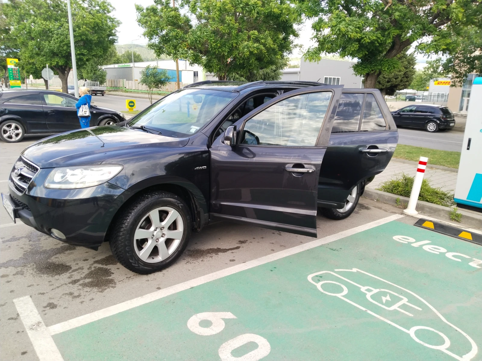Hyundai Santa fe 6+ 1 - АВТОМАТ - КОЖА - ПОДГРЕВ - АВТОПИЛОТ - изображение 7