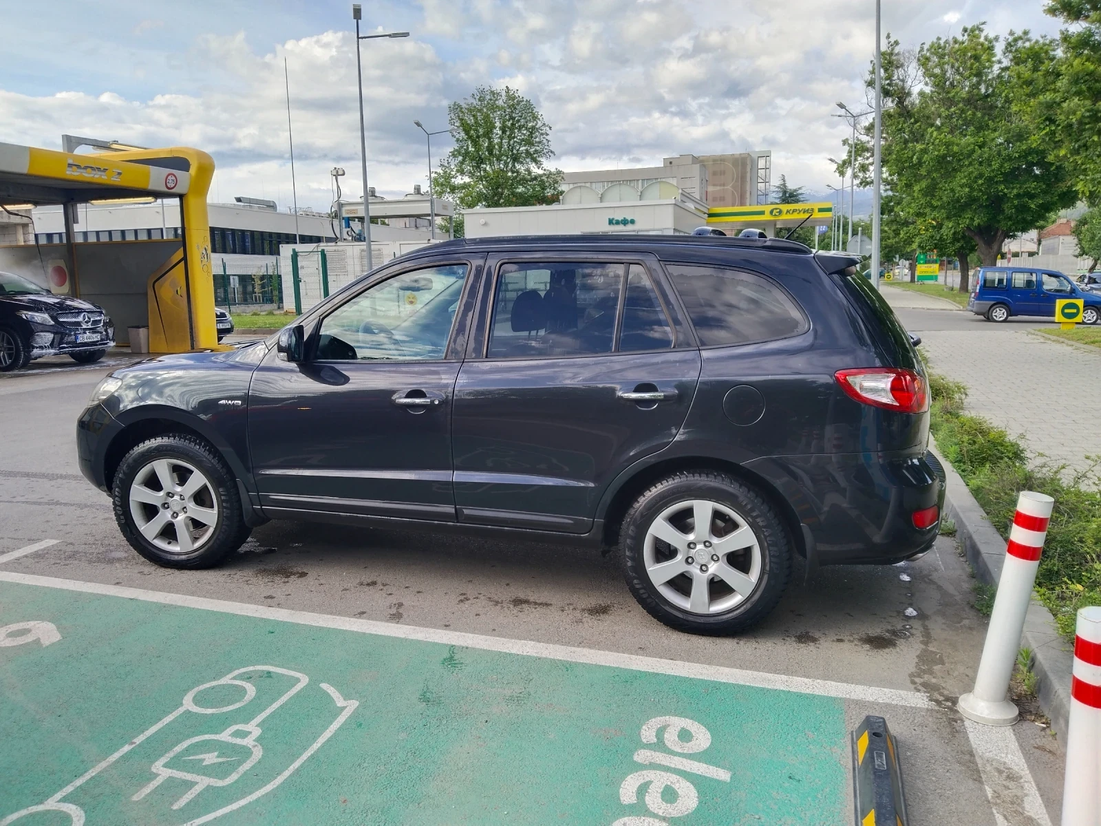 Hyundai Santa fe 6+ 1 - АВТОМАТ - КОЖА - ПОДГРЕВ - АВТОПИЛОТ - изображение 3