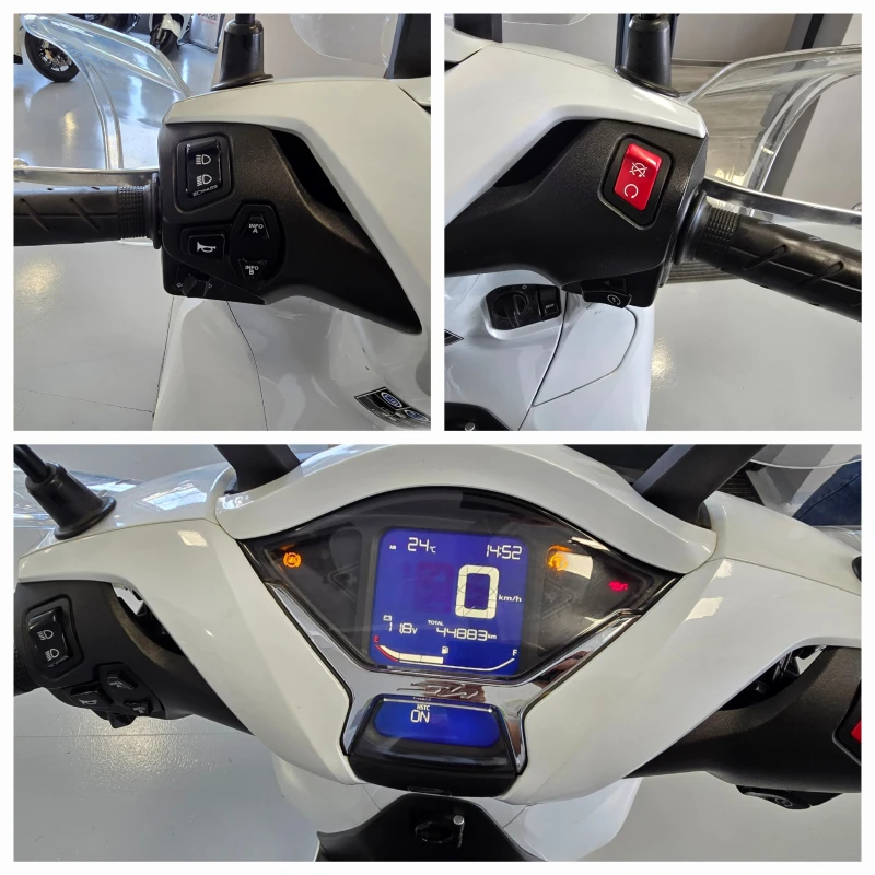 Honda Sh 350ie, ABS-TCS, Led, Keyless, 2021г., снимка 14 - Мотоциклети и мототехника - 50432077