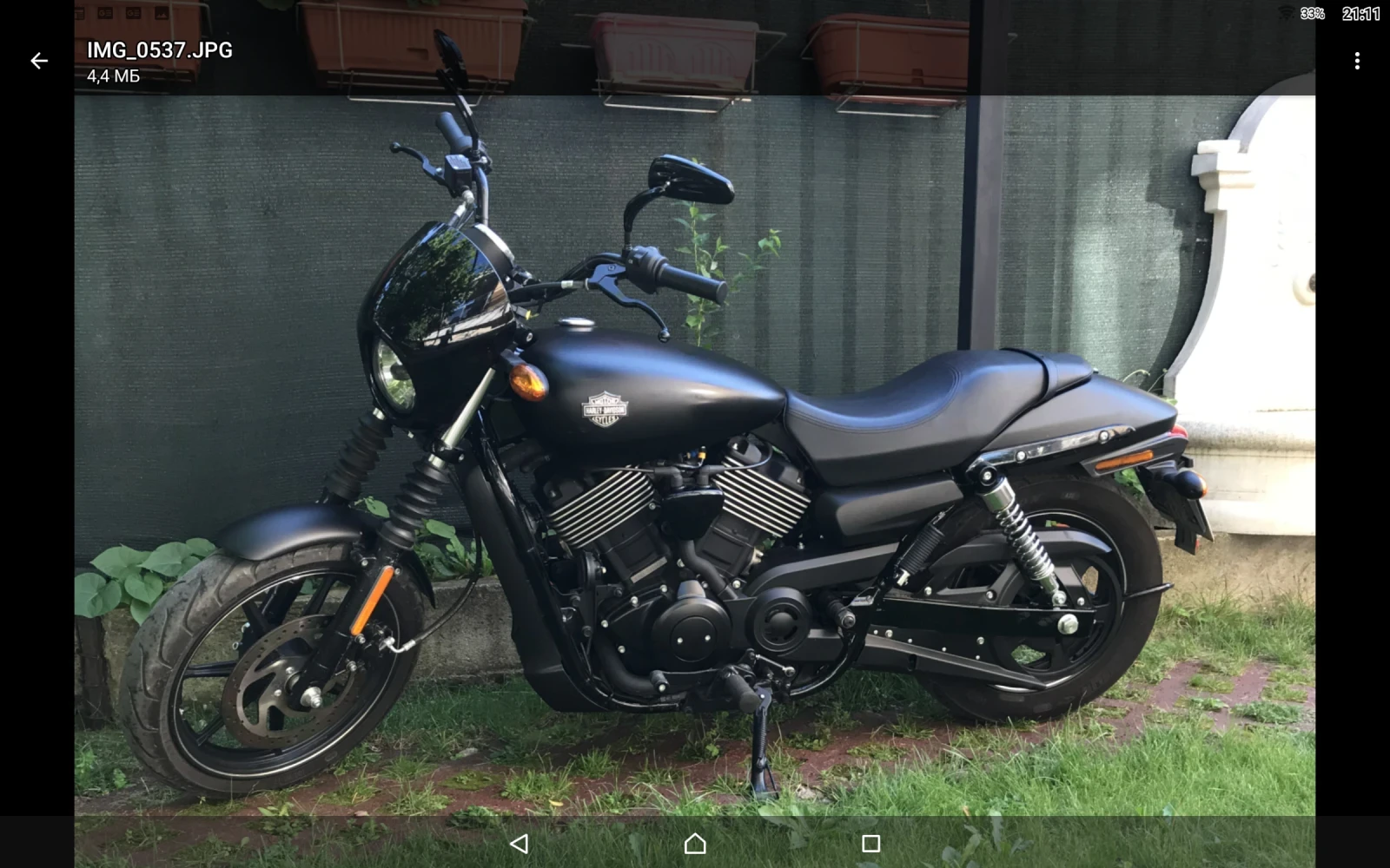 Harley-Davidson Street 750 street