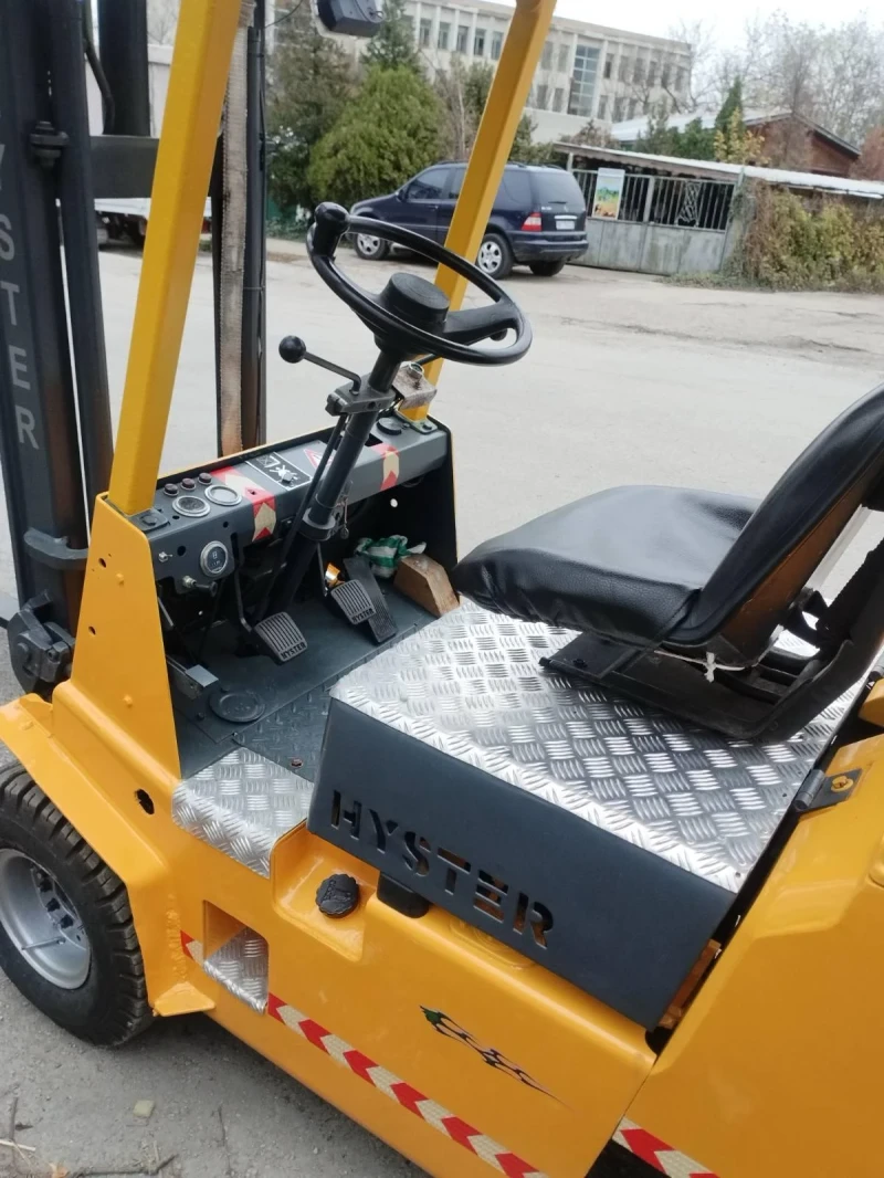 Мотокар Hyster Isuzu DISEL, снимка 8 - Индустриална техника - 49506970