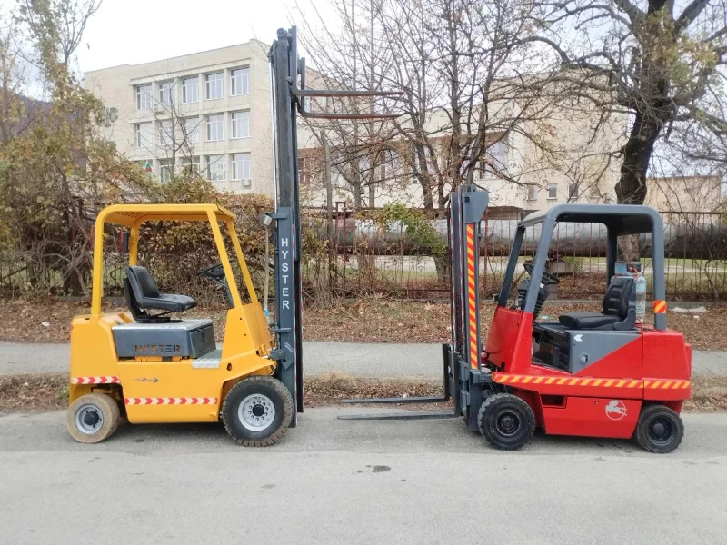 Мотокар Hyster Isuzu DISEL, снимка 1 - Индустриална техника - 49506970