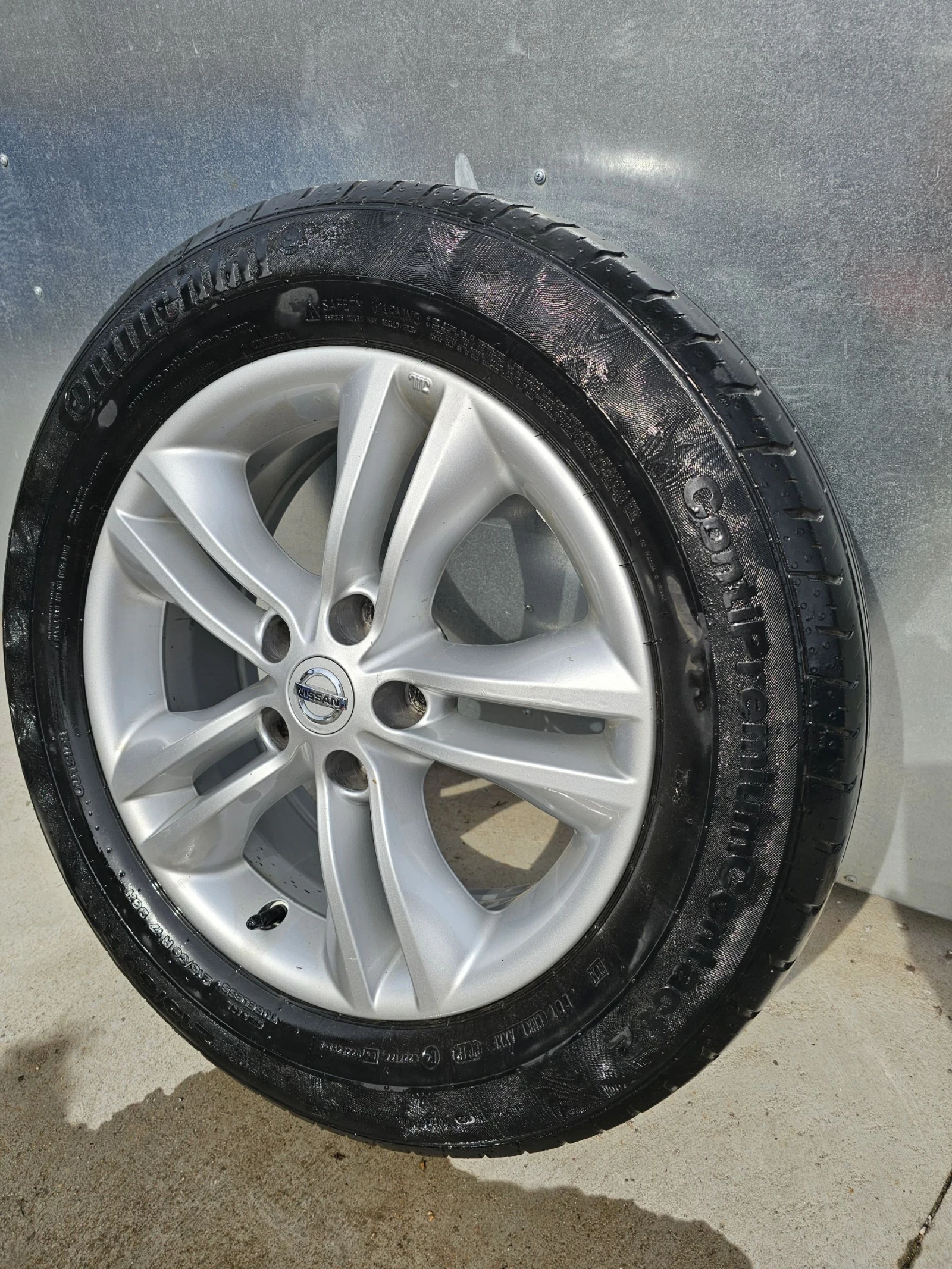 Гуми с джанти Continental 215/60R17, снимка 2 - Гуми и джанти - 53987271